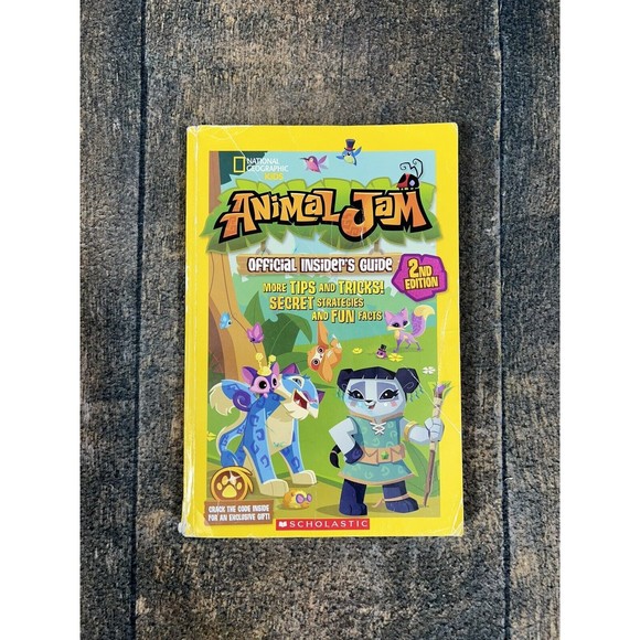Animal Jam Insiders Guide 2nd Edition, National Geographic Kids! Tips & Tricks! - Picture 1 of 6